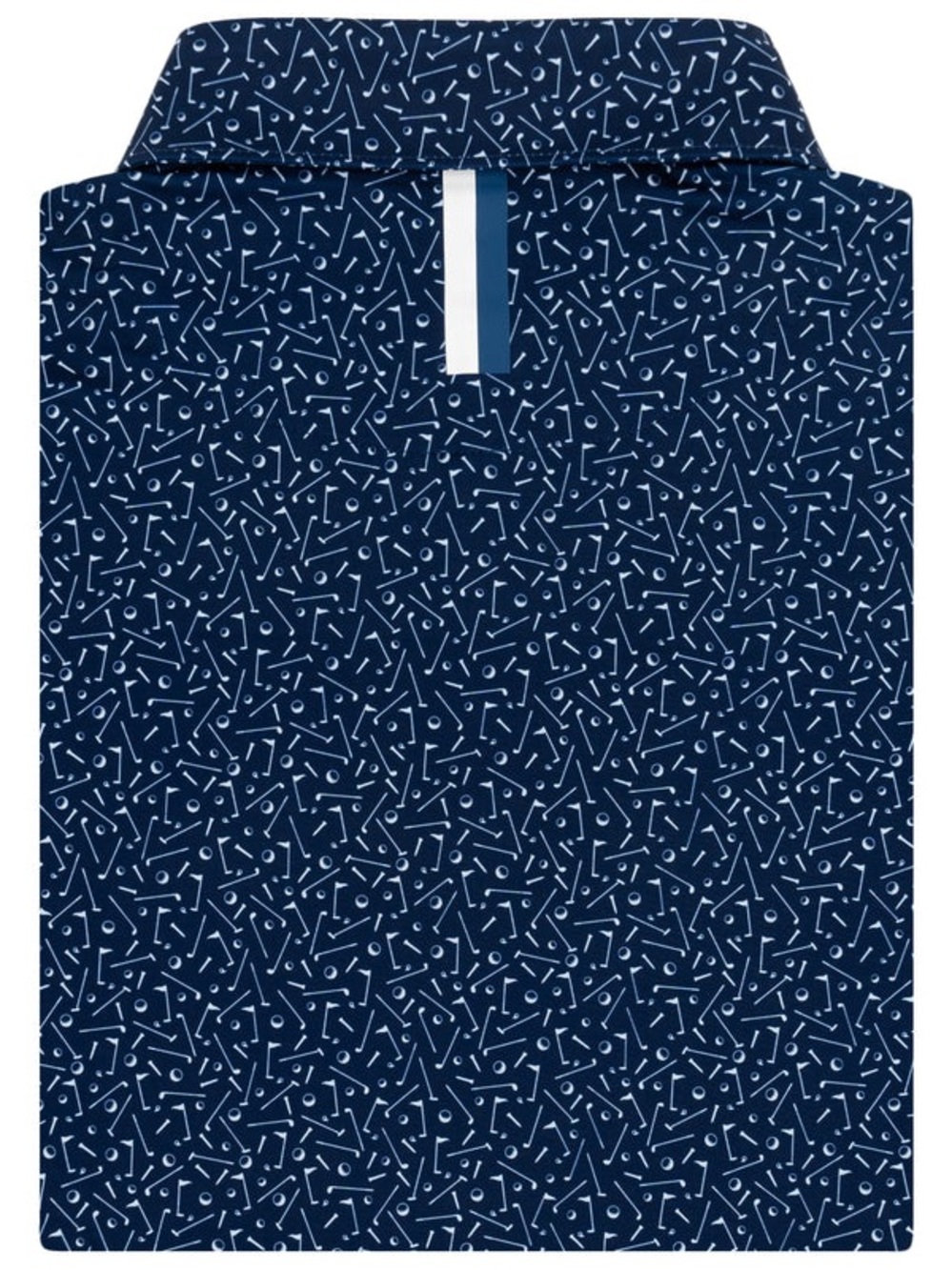 Rhoback Admiral Navy The Mulligan Men’s Short Sleeve Performance Polo XXL - Picture 2 of 15